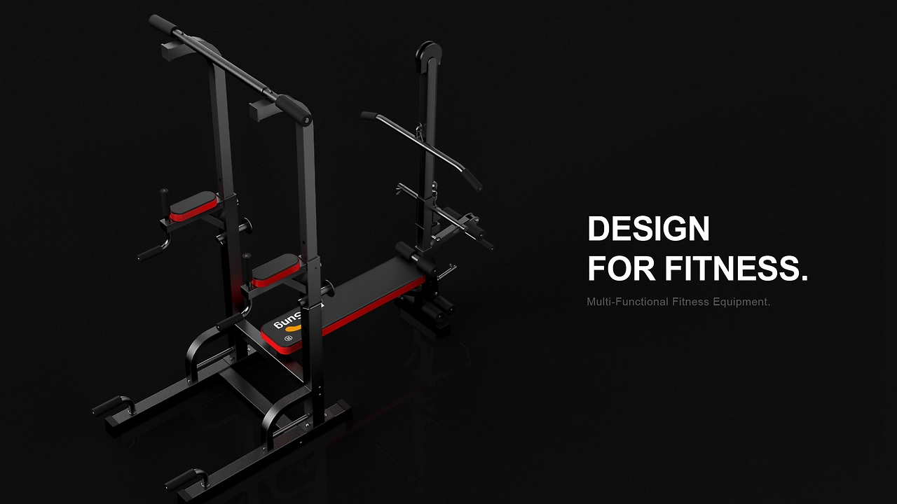 卓越體驗，專業之選 EunSung健身器材產品渲染解析